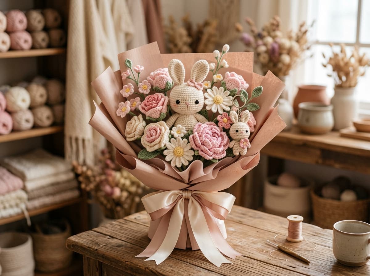 Flowers + Plushie Combos